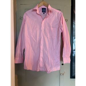 Pink Stafford Dress Shirt 15 1/2 used